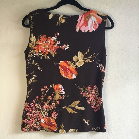 Brown fairy babydoll style top fairycore wench sleeveless milkmaid - Picture 3 of 4